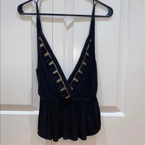 Free People Open Back Tank Top